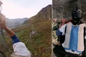 法国一极限运动爱好者化身现实版阿拉丁图片