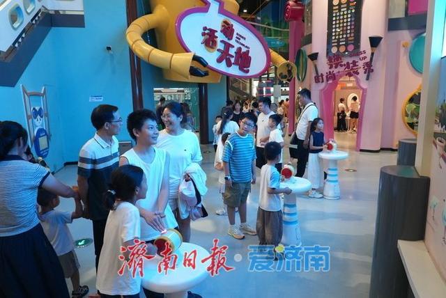 暑期已过半 山东省科技馆暑期“打卡”热度不减 | 一年四季 泉在济南