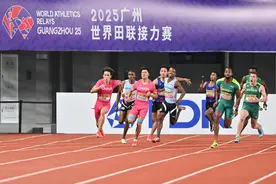 2025年世界田联接力赛上演“速度与激情”，田径何以让人热血沸腾？图片