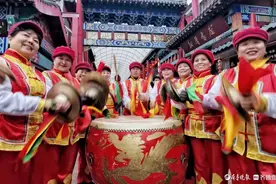 俺村俺家年味浓|大年初九开工大吉，锣鼓声声好兆头图片