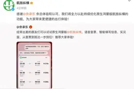 鸿蒙原生版航旅纵横：行程跨端流转、动态抬手即得，出行更轻松图片