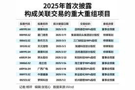 年内重大重组大增158.33%，市场化交易有待提升丨2025并购“春醒”③图片