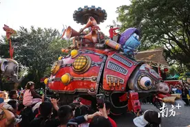 多图｜游人如织、热闹非凡！一起感受广州长隆的“年味儿”图片