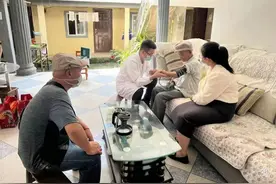 绿春县：“N+1”模式服务离休干部“零距离”图片