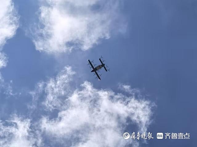 聚焦低空经济｜青岛2吨级“无人机”成功试飞，解决海岛运输痛点