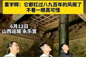 运城文旅回应“董宇辉永乐宫直播引质疑”：未使用辅助光源图片