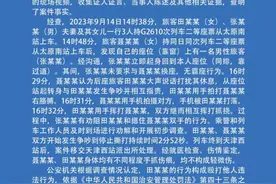 警方通报女子高铁换座遭夫妻殴打：夫妻俩分别被拘留与罚款图片