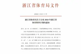 今年浙江赛事日历曝光，有15场马拉松赛事已经定档图片