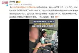 35岁母亲带14岁孤独症儿子跑货车：孩子坐在身边，心里才踏实图片
