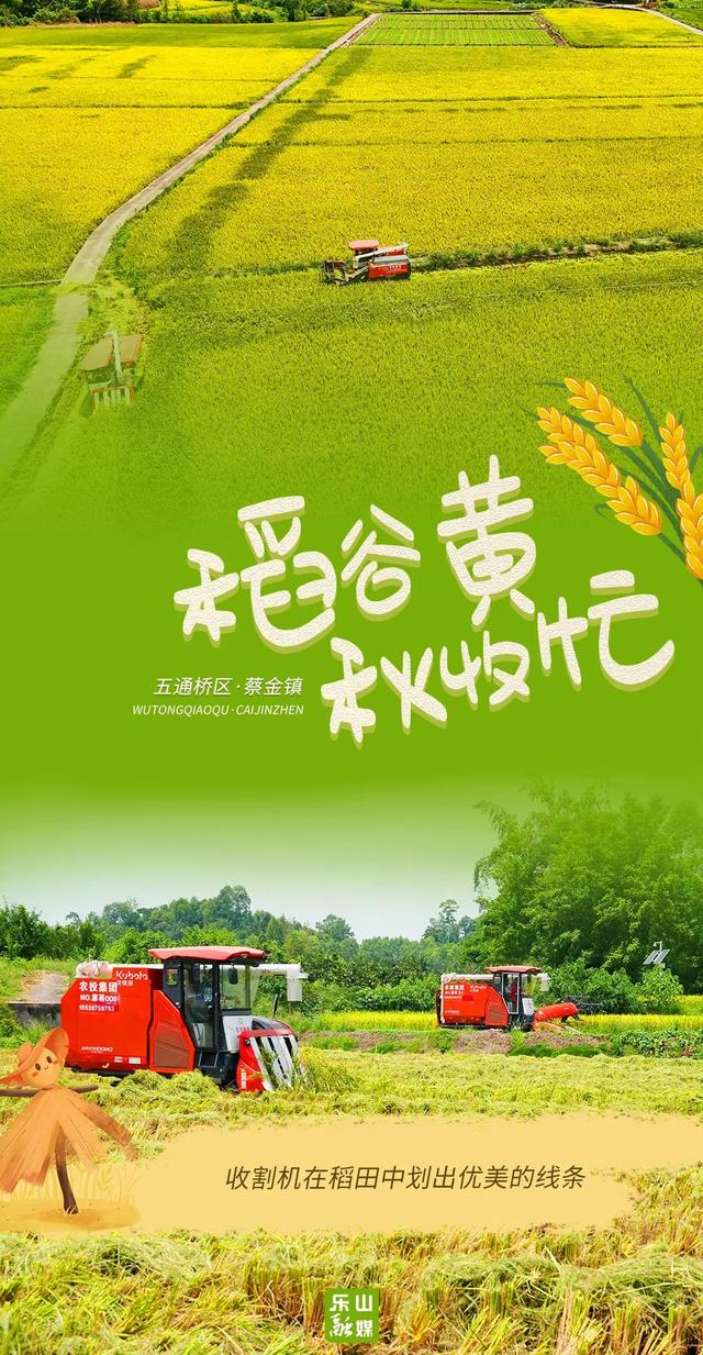 海报丨看！乐山 “醉” 美 “丰” 景上线