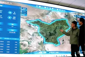 高质量发展看中国｜甘肃民勤：智慧节水破解“沙海孤岛”生态困局图片