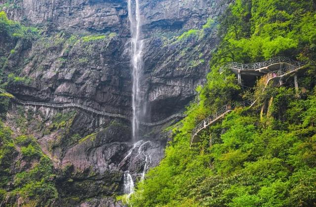A线来啦！瓦屋山兰溪绝壁栈道、半山画廊，7月19日试开放！全山徒步挑战赛打卡线路同步更新！