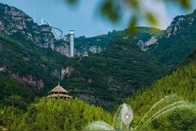 济潍高速直达潭溪山的森系秘境，一起开启假日亲子野奢度假之旅！图片