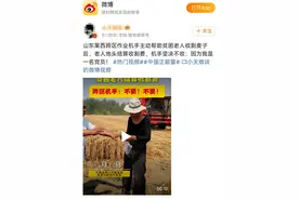 帮河南老人割麦不收钱？青岛“麦客”葛海波：指一指党徽，秒懂！图片