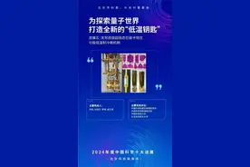 2024 年度中国科学十大进展发布，多项成果来自北大人！图片