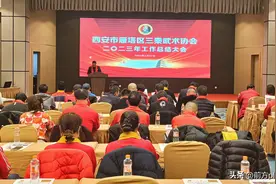 雁塔区三秦武协为古城武术发展添柴加薪图片