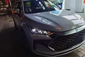 比亚迪唐DM-i进店，矩阵激光大灯+5.0车机系统，更有竞争力图片