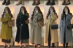 冬天很适合穿裙子，而且比裤子更加遮肉，对腿粗姐妹们非常友好！ ​​​图片