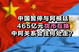 中国暂停与阿根廷465亿元货币互换，中阿关系会往何处走？图片