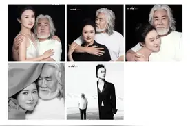 张纪中与娇妻公开秀恩爱，评论区吵翻了天图片