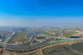 泰州境内这条高速，预计春节前通车图片