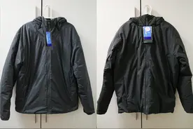 金标P棉服都很贵？2件低价自制金标P棉服对比图片