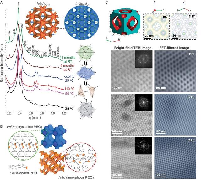 Science：嵌段共聚物中热力学稳定的“管道工噩梦”结构