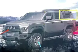 东风猛士M20曝光，够硬派！定价多少合适？#创作灵感 #东风猛士 #新车视频封面