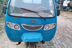 农用三轮车，九成新。视频封面