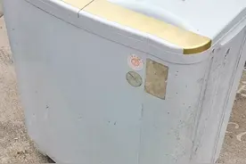 拆双桶洗衣机