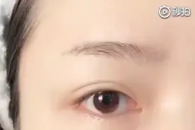 慢动作画眉教程！适合圆脸型的眉毛画法、包看包会！你学会了
