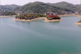 航拍涟源白马水库视频封面