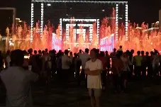 桂林市新城区市民广场音乐🎵喷泉⛲️视频封面