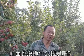 四川的一位大哥在新疆阿克苏种了六年的红富士苹果他挣了多少钱？视频封面