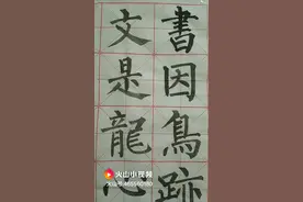 柳体楷书习字