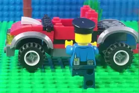 乐高城市：体育警察的爱情故事，在喜欢的人面前，就是容易出糗！视频封面