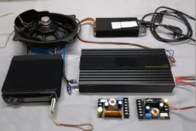 30元买的12V电源,在家接线测试汽车音响CD功放分频器,千万别弄错视频封面