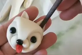 一个视频教你做出好看的狗狗小馒头，咔咔几下就搞定，快试试吧！