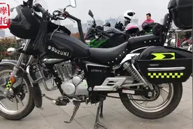 豪爵悦酷 gz150-e 入门级巡航太子摩托车 适合佛系骑车 加装了abs
