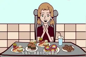 苗条女孩从瘦子变成胖子的全过程，看完让人心一惊，罪过呀！