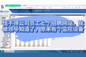 怪不得公司员工上个招聘网站，就被领导知道了，原来有个监控设备视频封面