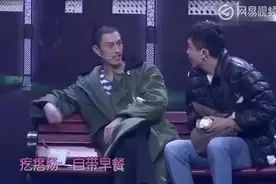 许君聪 贴广告自带疙瘩汤早餐，自己都笑了