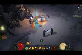 暗黑3武僧十六赛季伊娜敲钟流派，速刷底层大小秘境