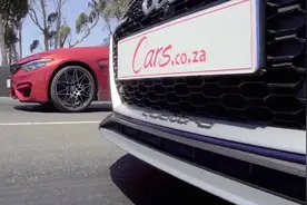 宝马M4单挑奥迪RS5，起步瞬间奥迪完胜，但他高兴的太早了！