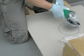 贴瓷砖别再图省事切方孔了 试试这两种开圆孔的方法颜值高