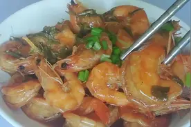 茶叶虾最经典做法，茶的清香虾的美味，做法简单，厨房小白也可以