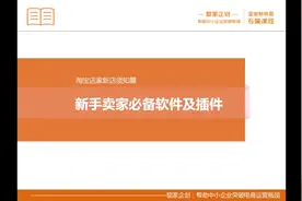淘宝新手卖家必备软件及插件都在这里！