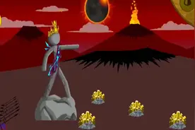 火柴人战争遗产：黄金盾牌矛手VS最后雕像-上