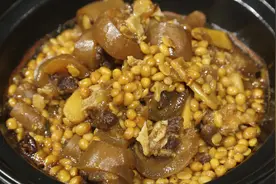 黄豆和牛尾堪称是完美的搭档，滋补强筋营养视频封面