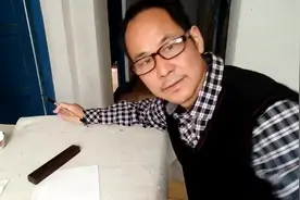 陈占文楷书四个日字重叠示范讲解和读音